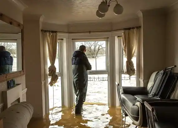 water damage restoration service Smith Center